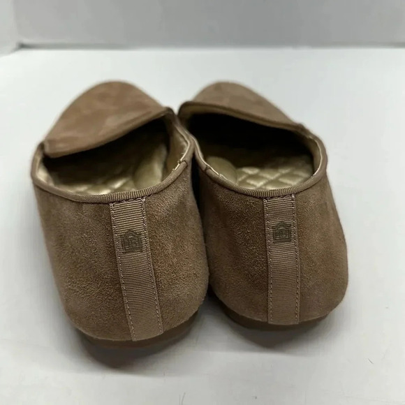 Birdies The Starling Slip On Flats Comfortable Latte Tan Suede Leather Size 9 - Picture 4 of 11